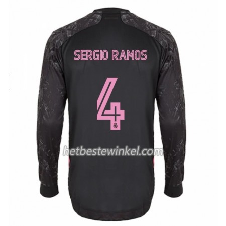 Real Madrid Sergio Ramos 4 Voetbalshirts Third 2020/21 - LS